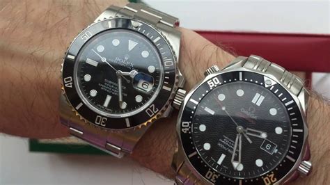 rolex submariner vs omega semaster